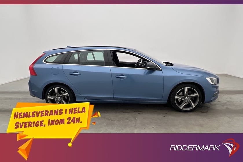 Bild 5 av Volvo V60 T6 AWD 304hk R-Design Taklucka Premium-Sound Drag