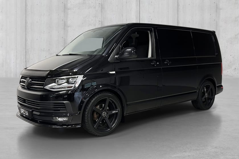 Bilde 1 av Volkswagen Transporter DSG 4M 3S KROK WEBASTO NAVI ACC 2 x20 Alu Black Edition