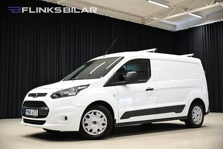 Ford Transit Connect 230 LWB 95HK L2|Inredd|Drag|Värmare|Backkamera|Leasbar