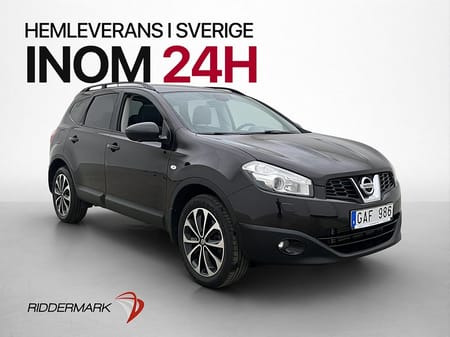 Nissan Qashqai+2 1.6 dCi 7-sits Pano 360° Navi Drag 130hk