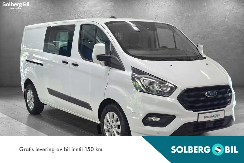 Bilde 4 av Ford Transit Custom 340 340/L2/130hk/Lang/Eu28/Kamera/Krok/dobbel skyvdører++