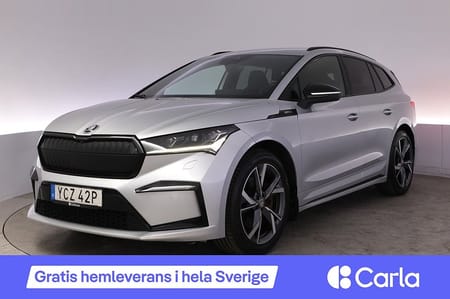 Škoda Enyaq iV 80x Skoda Sportline 360 Drag BLIS CarPlay Navi
