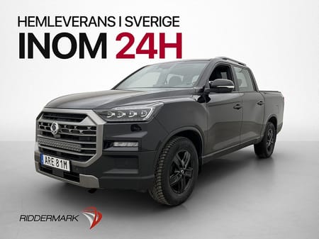 KGM Musso Grand musso-grand 2.2 4WD Cockpit Värm Drag CarPlay B-Kam Moms