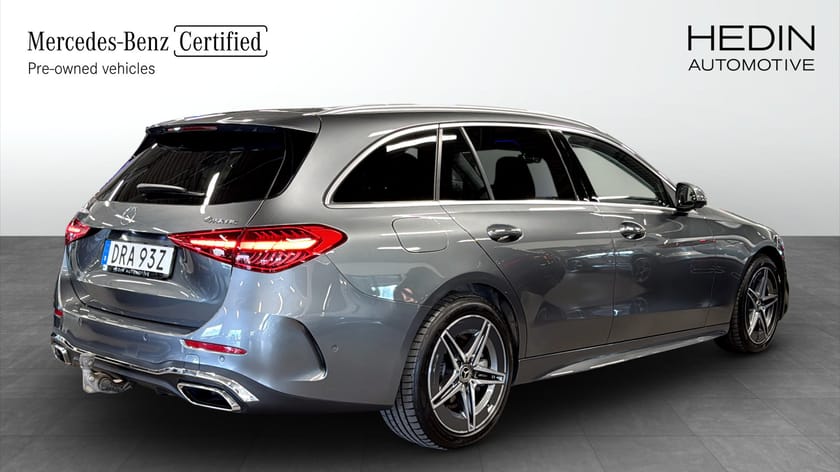Bild 2 av Mercedes-Benz C 300 T de 4MATIC 4M  AMG Premium Förarassistentpaket Drag 360°