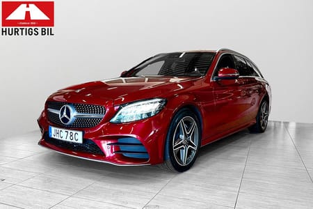 Mercedes-Benz C 220 T d 9G-Tronic AMG Line Drag-Värmare