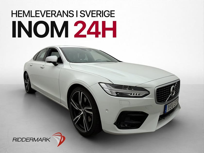 Bild 1 av Volvo S90 T6 AWD R-Design Dragkrok Värmare Taklucka B&W 360°