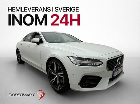 Volvo S90 T6 AWD R-Design Dragkrok Värmare Taklucka B&W 360°