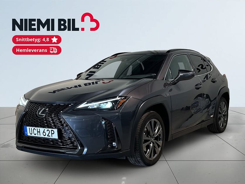Bild 1 av Lexus UX 250h E-Four CVT F Sport Mvärm Kamera GPS CarPlay SoV