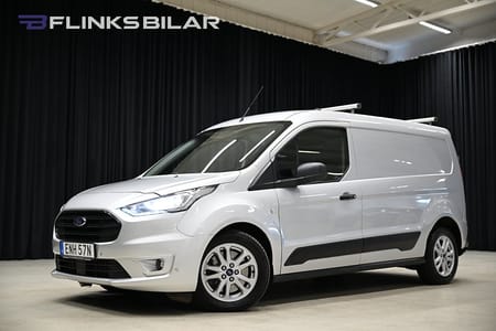 Ford Transit Connect 210 LWB L2 120HK Automat|Xenon|Drag|Värmare|Kambytt