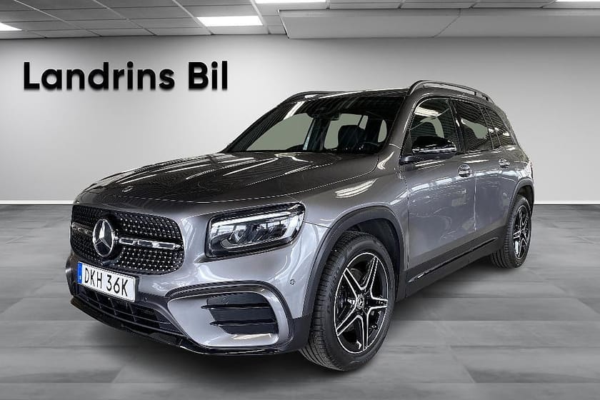 Bild 1 av Mercedes-Benz GLB 200 AMG Line Advanced Plus, Värmare, Drag,7-sits,Night