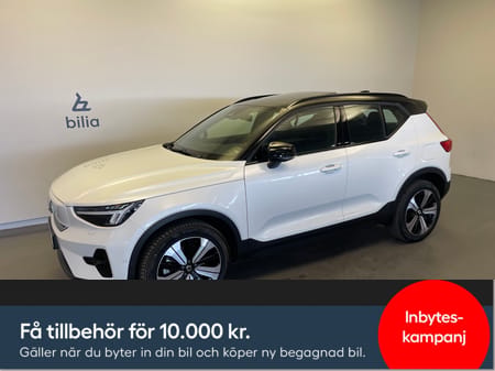 Volvo XC40 Recharge Single Motor Ultimate / Navigation / Panoramaglas tak / Backkamera / 10.000kr tillbehör /