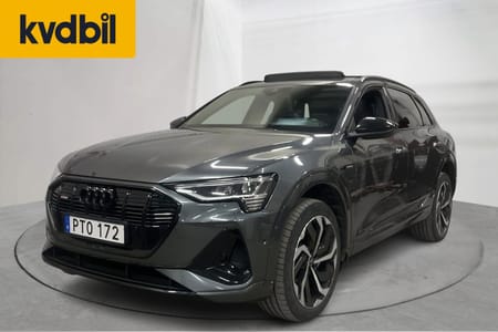 Audi e-tron 55 quattro 95kWh 360hk S Line Helläder 360