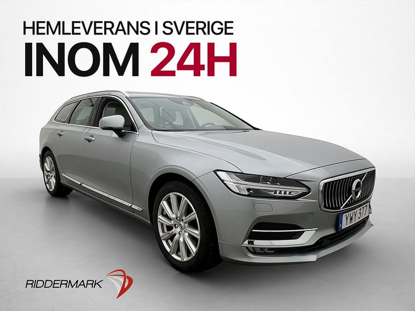 Bild 3 av Volvo V90 D4 190hk Inscription Läder Drag VOC Värmare BLIS