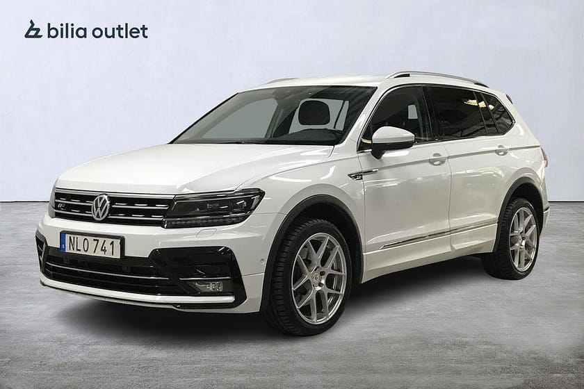 Bild 1 av Volkswagen Tiguan Allspace 7-sätes 2.0 TDI 4Motion R-Line 7-sits 190hk Cockpit Drag B-kam