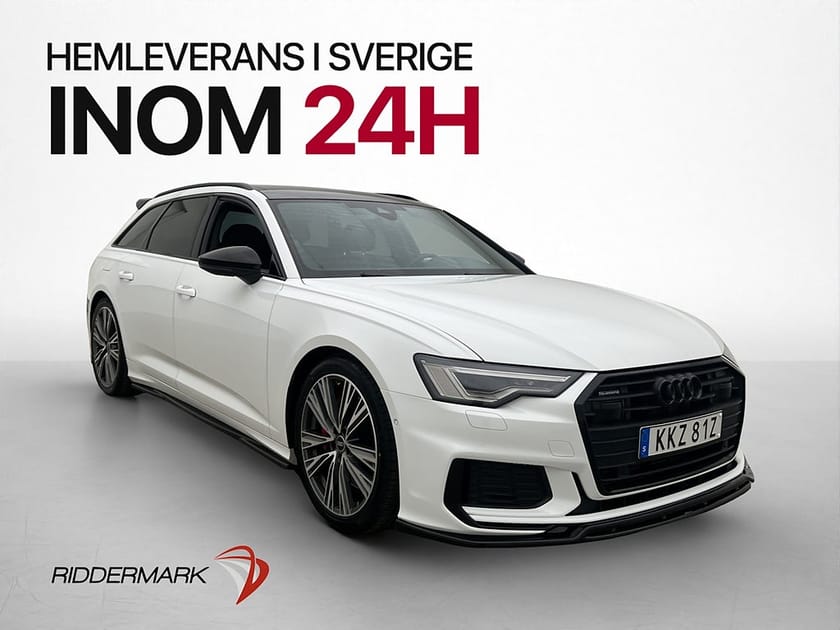 Bild 1 av Audi A6 Avant 55 TFSI e quattro 367hk Q S-Line Pano B&O Cockpit Dragkrok