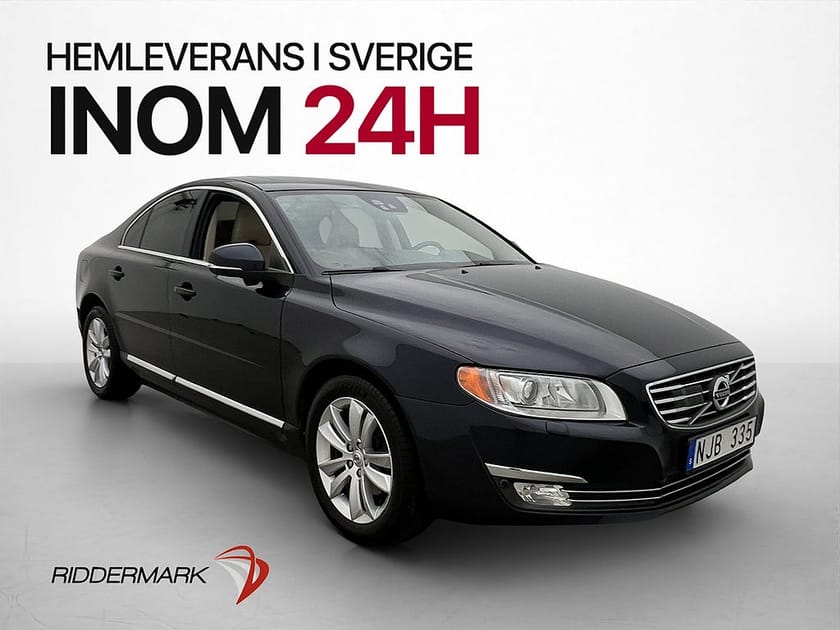 Bild 1 av Volvo S80 T5 240hk Summum Taklucka Ventilerade-Stolar Drag