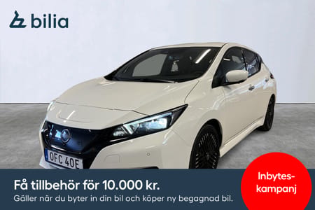 Nissan Leaf N-Connecta/Rattvärme/Navi/s&v-däck/360 Backkamera