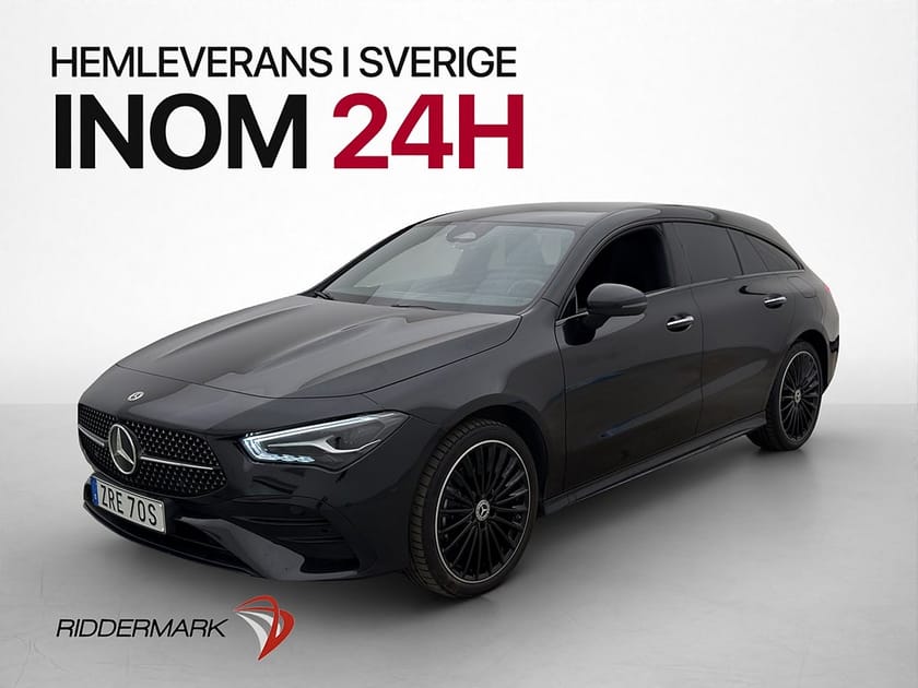 Bild 1 av Mercedes-Benz CLA 250 e Shooting Brake SB AMG Wide Kamera Värmare Navi