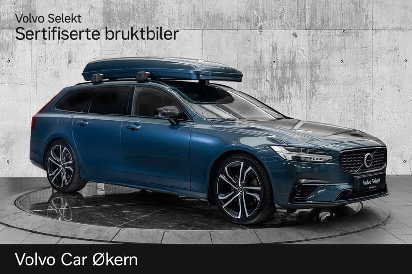 Bilde 1 av Volvo V90 T6 R-Design Hengerfeste HarmanKardon AktivLED +Takboks!