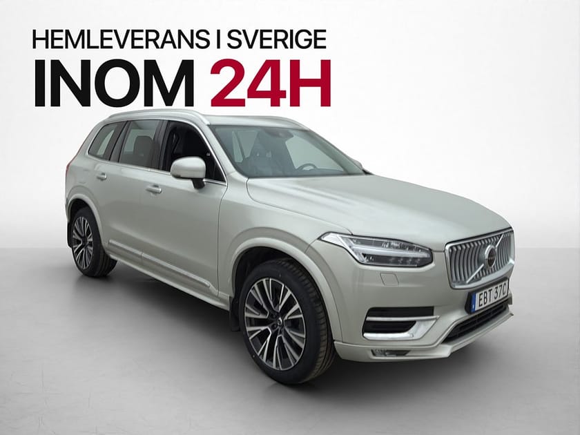 Bild 1 av Volvo XC90 B5 AWD Inscription Drag Kamera Skinn Värmare MOMS