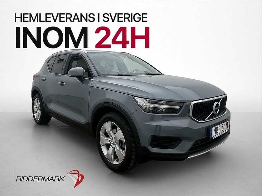Bild 1 av Volvo XC40 Momentum Edition Skinn VOC Värmare Elstolar 163hk