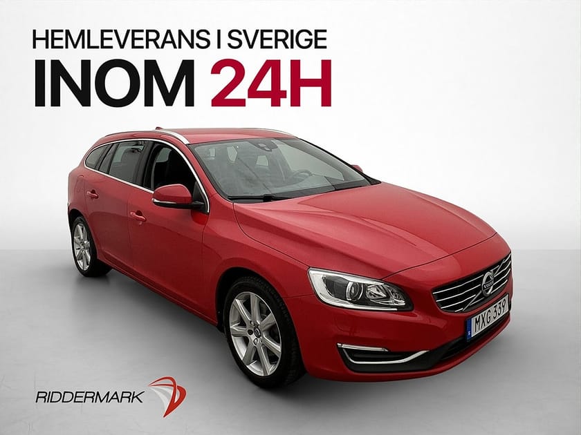 Bild 1 av Volvo V60 D3 Summum Business Edition Navi Skinn Sensorer VOC