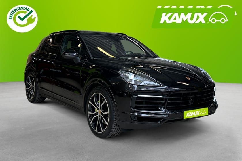 Bild 1 av Porsche Cayenne E-Hybrid Turbo AWD Pano Drag B-kamera Värmare Bose