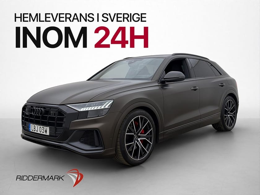 Bild 1 av Audi Q8 60 TFSI e quattro Q S-Line Competition Pano B&O Luft Drag