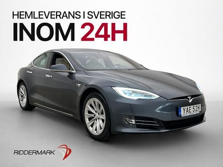 Tesla Model S Long Range AWD Pano Kamera Moms AP Skinn Navi