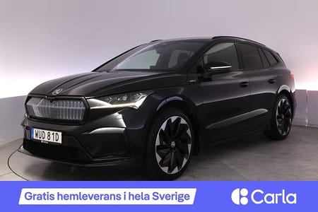 Škoda Enyaq iV 80x Skoda Sportline 360 HUD Elstol BSM Crystal Drag