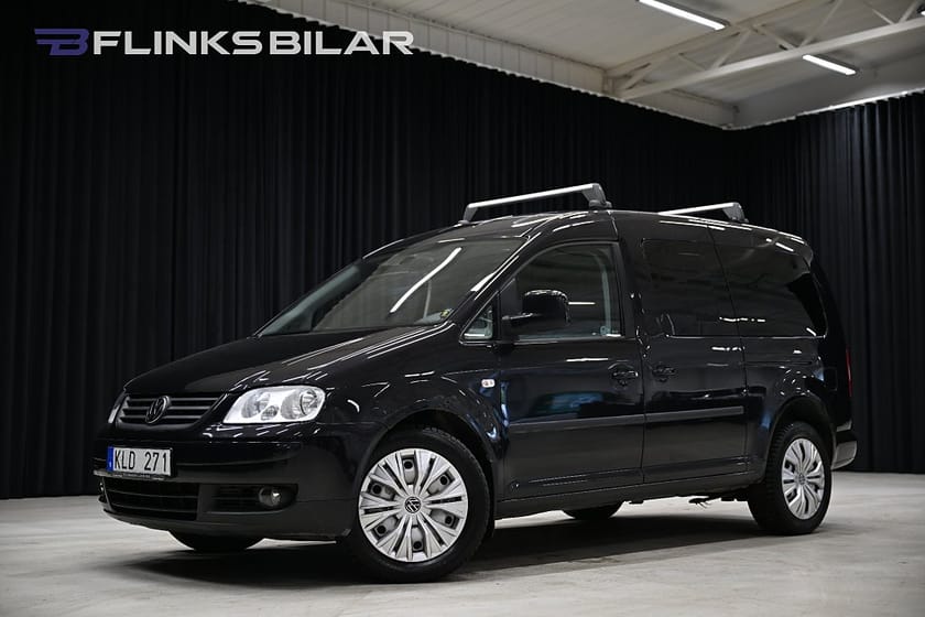 Bild 1 av Volkswagen Caddy Maxi Kombi TDI DSG 105HK 7-sits|Drag|Webasto|*RepObj*