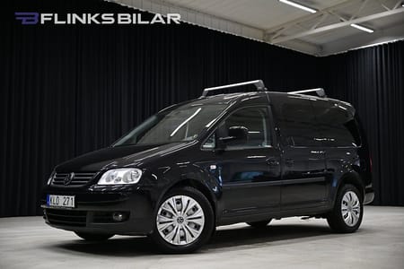 Volkswagen Caddy Maxi Kombi TDI DSG 105HK 7-sits|Drag|Webasto|*RepObj*