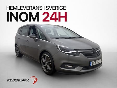 Opel Zafira Tourer 170hk 7-Sits Sensorer Skinn Adapt-Fart