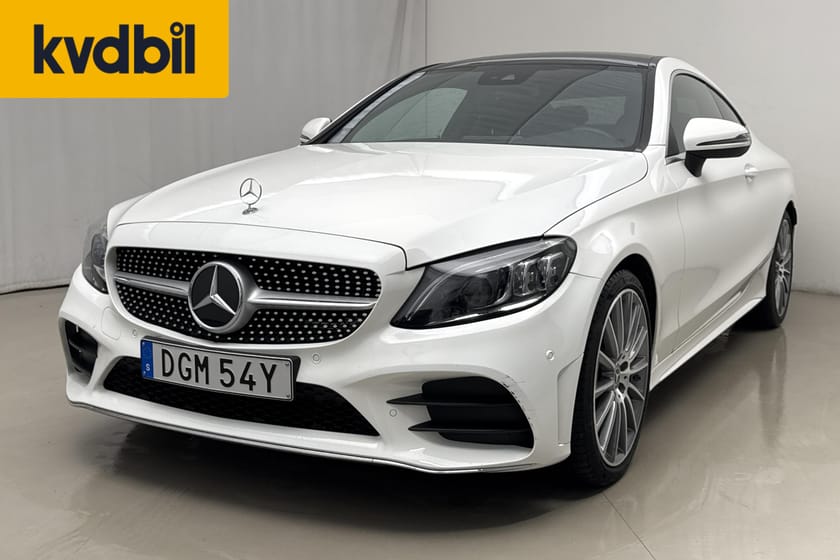 Bild 1 av Mercedes-Benz C 200 Coupé C205 (184hk) AMG Line Burmester