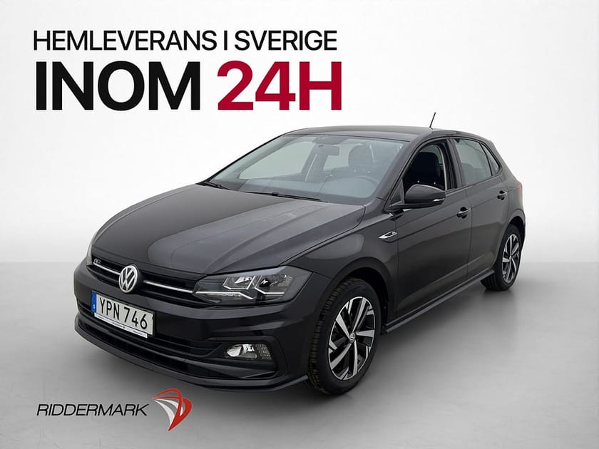 Bild 1 av Volkswagen Polo 1.0 TSI 95hk R-Line Bluetooth Fartbegränsare