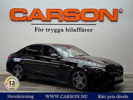 Mercedes-Benz C 300 d 265hk 9G-Tronic AMG Premiumpaket Burmester Elstol