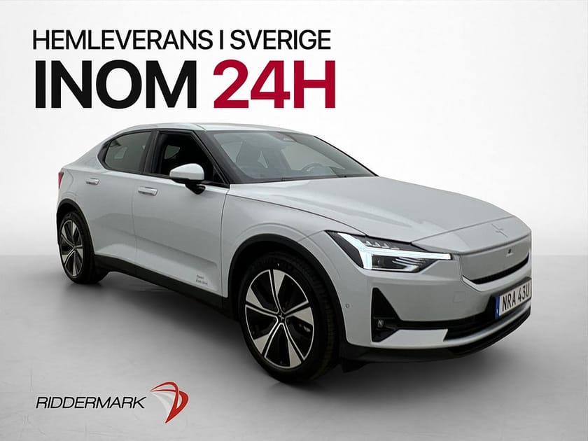 Bild 1 av Polestar 2 Long Range Single Motor 299hk Värmare 360° MOMS