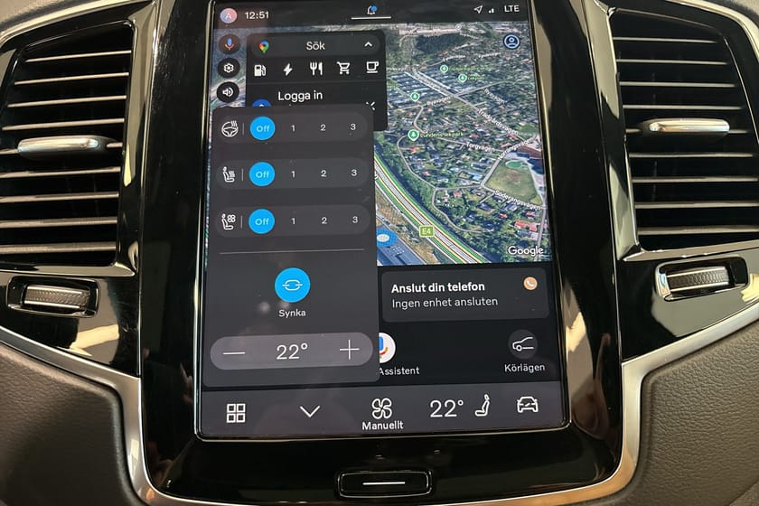 Bild 2 av Volvo XC90 7-seater Recharge T8 Ultimate Bright Drag Pano HUD Massage