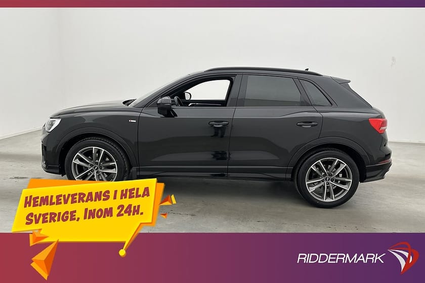 Bild 5 av Audi Q3 35 TFSI 150hk S-Line Cockpit Blackoptik Värmare