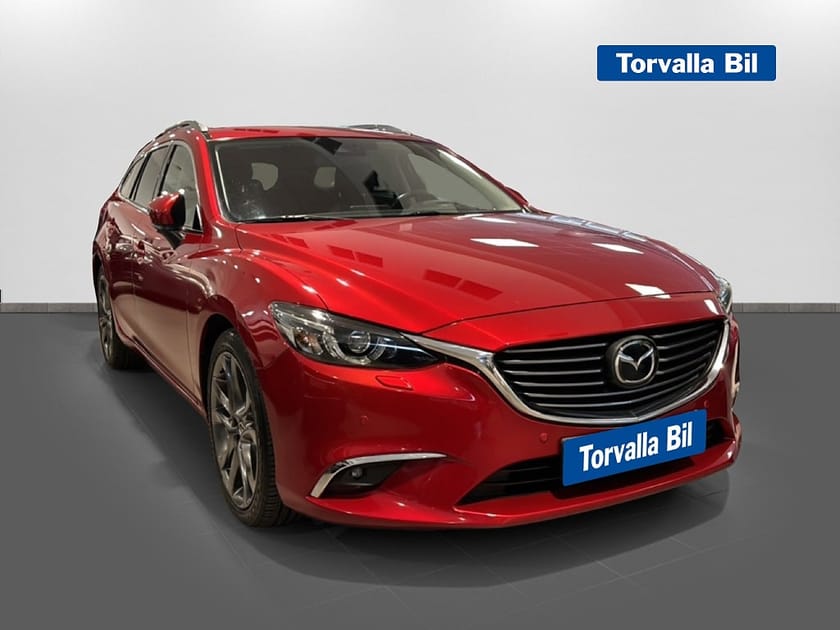 Bild 3 av Mazda 6 Wagon 2.5 SKYACTIV-G Optimum Fullservad Läder Navi HuD