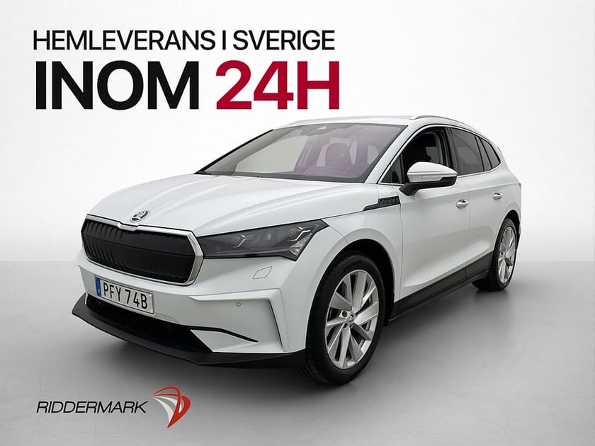 Bild 1 av Škoda Enyaq iV 80 Skoda 204hk Drag Skinn Kamera CarPlay Värmare