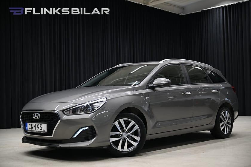 Bild 1 av Hyundai i30 Kombi 1.4 T-GDi 140HK Kombi|Drag|Backkamera|Kamkedja|Lågmil