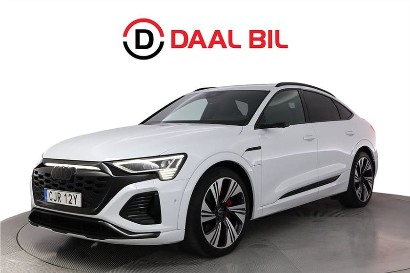Bild 1 av Audi Q8 Sportback 55 e-tron quattro 408HK S-LINE B&O® PANO LUFTFJÄD