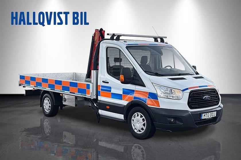 Bild 3 av Ford Transit 350 Chassi Cab 2.0 TDCi Manuell, 170hk Kran