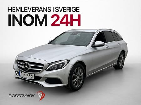 Mercedes-Benz C 220 T d 4MATIC P-Sensorer Halvskinn Dragkrok