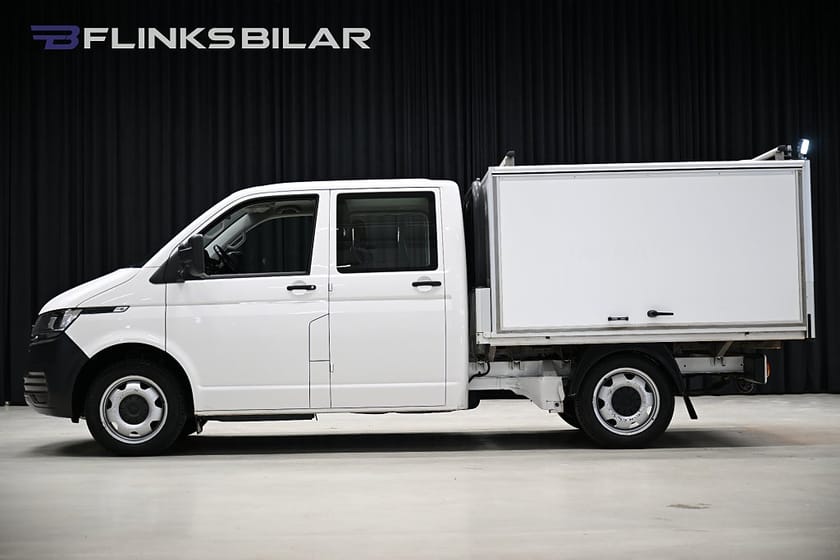 Bild 1 av Volkswagen Transporter Chassi Dubbelhytt 4M 150HK Dubbelhytt|Kåpa|Inredd|Leasbar|Lågmil|Leasbar