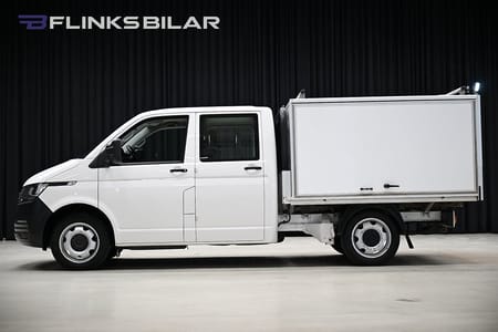 Volkswagen Transporter Chassi Dubbelhytt 4M 150HK Dubbelhytt|Kåpa|Inredd|Leasbar|Lågmil|Leasbar