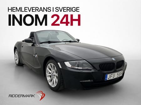 BMW Z4 2.0i Roadster 150hk Skinn Farthållare Svensksåld