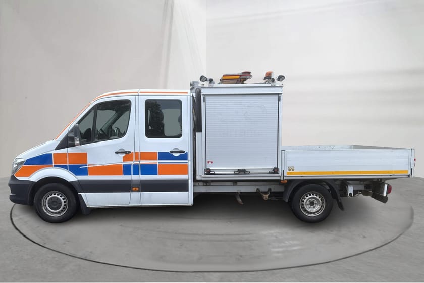 Bild 2 av Mercedes-Benz Sprinter 316 BlueTEC Chassi Crew cab CDI Pickup/Chassi (163hk)
