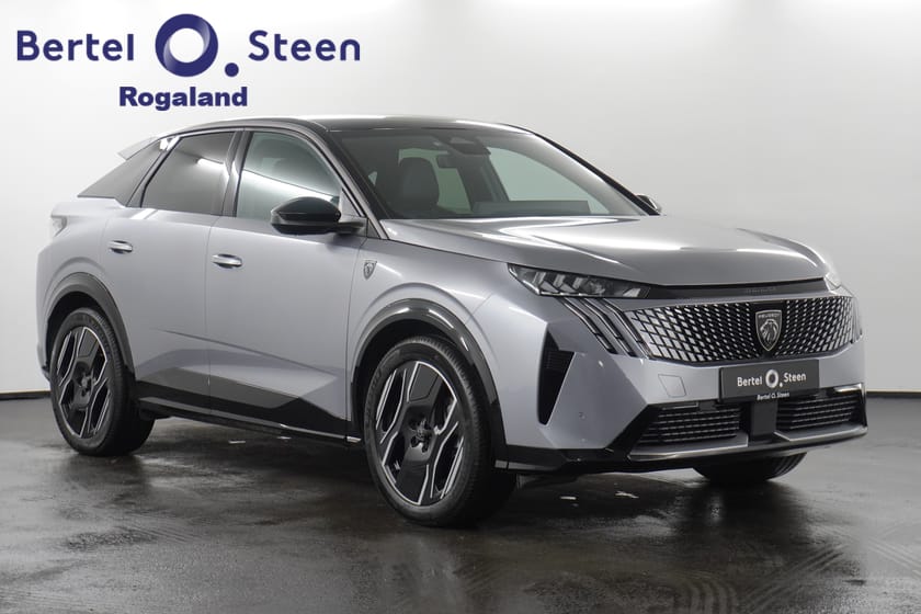 Bilde 1 av Peugeot E-3008 GT, Tilhengerfeste, skinn, massasje